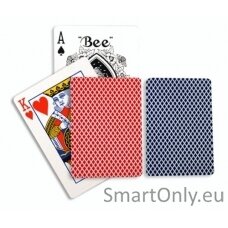 Bee Standard pokerio kortos (Mėlynos)