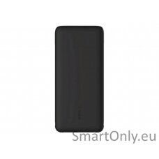 Belkin BOOST CHARGE Plus Power Bank 10000 mAh, Integrated LTG and USB-C cables, Black, 18 W