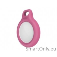 Belkin Secure Holder with Key Ring for AirTag Pink