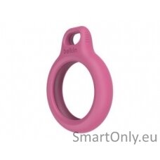 Belkin Secure Holder with Key Ring for AirTag Pink