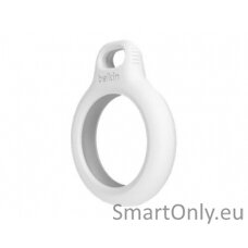 Belkin Secure Holder with Key Ring for AirTag white