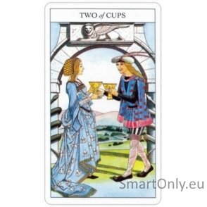 Beginners Guide To Tarot kortos ir knyga US Games Systems 4