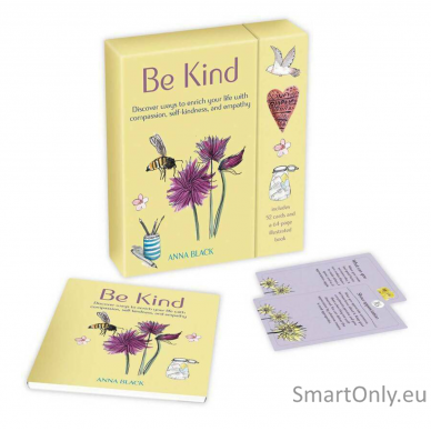 Be Kind kortų ir knygos rinkinys Cico Books