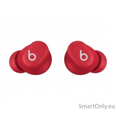 Beats Earbuds | Solo Buds | Built-in microphone | Bluetooth | Transparent Red 3