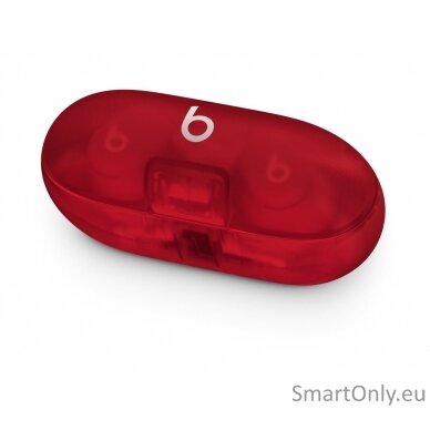 Beats Earbuds | Solo Buds | Built-in microphone | Bluetooth | Transparent Red 6