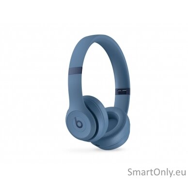 Beats On-ear Wireless Headphones | Solo4 | Bluetooth | Slate Blue 4