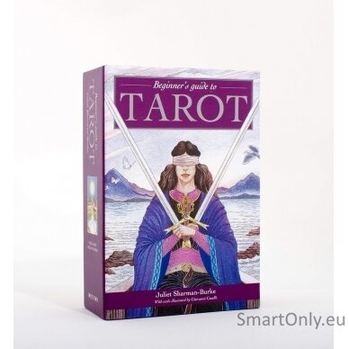 Beginners Guide To Tarot kortos ir knyga US Games Systems 8