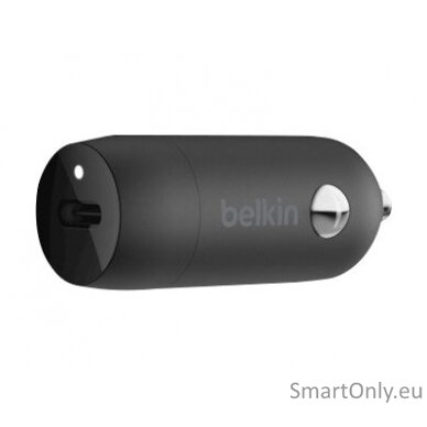 Belkin 20W USB-C PD Car Charger BOOST CHARGE Black 6