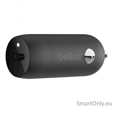 Belkin 20W USB-C PD Car Charger BOOST CHARGE Black