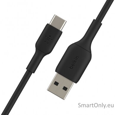 Belkin BOOST CHARGE  USB-C to USB-A Cable Black, 0.15 m 1