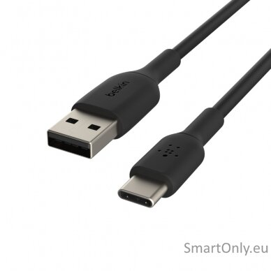 Belkin BOOST CHARGE  USB-C to USB-A Cable Black, 0.15 m 2