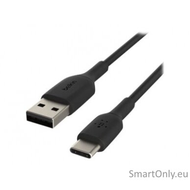 Belkin BOOST CHARGE  USB-C to USB-A Cable Black, 0.15 m 9