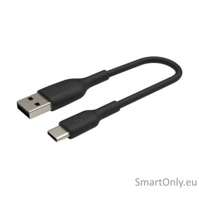 Belkin BOOST CHARGE  USB-C to USB-A Cable Black, 0.15 m 4