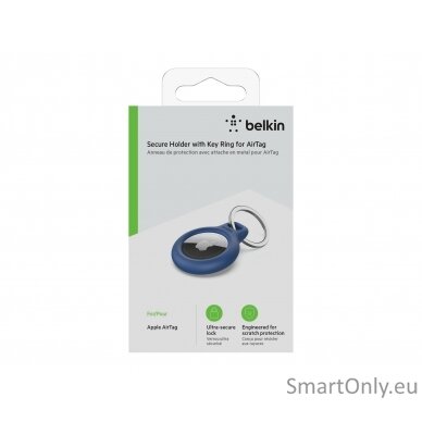 Belkin Secure Holder with Key Ring for AirTag Blue 11