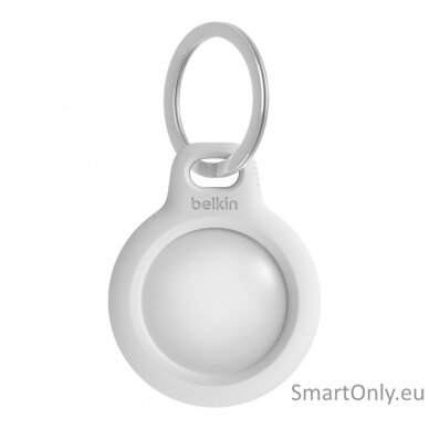 Belkin Secure Holder with Key Ring for AirTag white 1