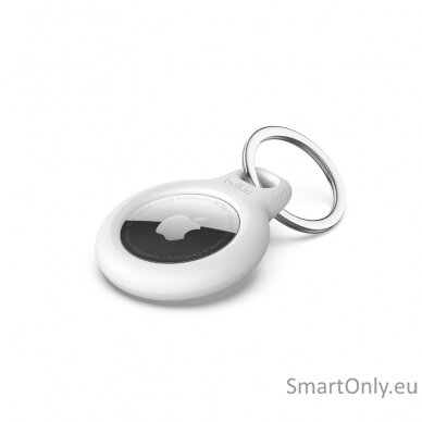 Belkin Secure Holder with Key Ring for AirTag white