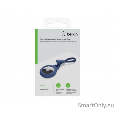 Belkin Secure Holder with Strap for AirTag Blue 13