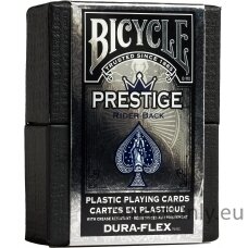 Bicycle Prestige Standard pokerio kortos dėžutėje (Mėlynos)