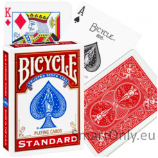 Bicycle Rider Standard pokerio kortos (Raudonos)