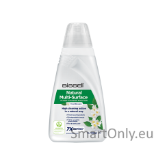 Bissell Natural Multi-Surface Floor Cleaning Solution for  Bissell CrossWave, SpinWave, SpinWave Robot & HydroWave machines, 2000 ml