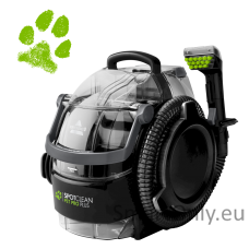 Bissell SpotClean Pet Pro Plus Cleaner 37252 Corded operating, Handheld, Black/Titanium, Warranty 24 month(s)