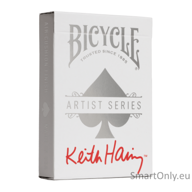 Bicycle Artist Series: Keith Haring Žaidimo kortų rinkinys dėžutėje Bicycle 4