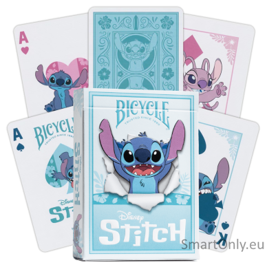 Bicycle Disney Stitch žaidimo kortos