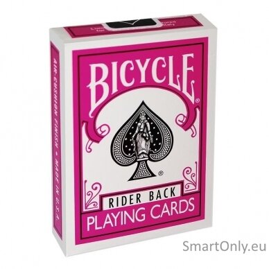 Bicycle Fuchsia Rider Back kortos 3