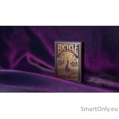 Bicycle Peacock Purple No 20 žaidimo kortos 5