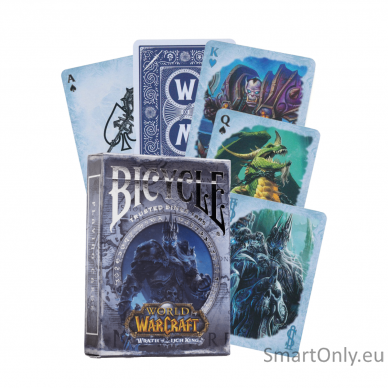 Bicycle World of Warcraft Cards Wrath of the Lich King žaidimo kortos