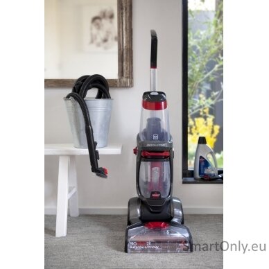 Bissell Carpet Cleaner ProHeat 2x Revolution Corded operating, Handstick, Washing function, 800 W, Red/Titanium, Warranty 24 month(s) 15