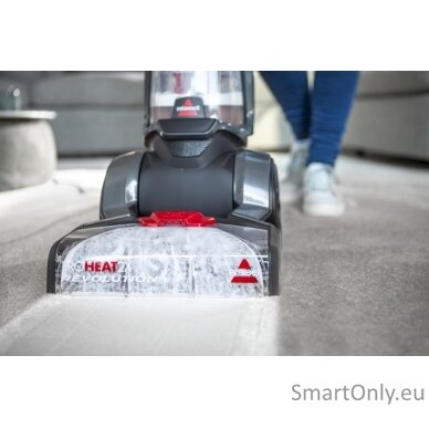 Bissell Carpet Cleaner ProHeat 2x Revolution Corded operating, Handstick, Washing function, 800 W, Red/Titanium, Warranty 24 month(s) 8