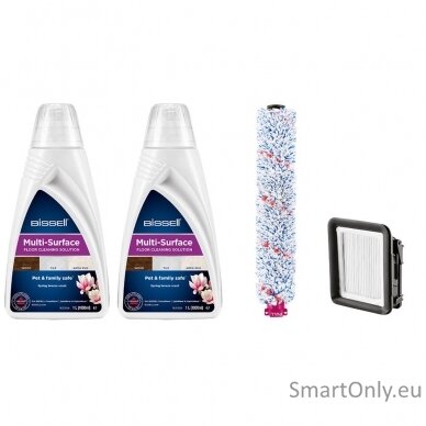 Bissell Cleaning Pack MultiSurface (2xDetergents+Brushroll+Filter)