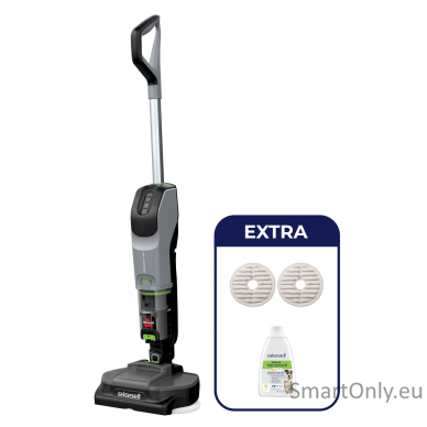 Bissell | Hard Surface Cleaner | SpinWave®+ Vac PET Select | Cordless operating | Handstick | Washing function | 25.9 V | Operating time (max) 70 min | Grey/Black/Lime | Warranty 24 month(s) 5