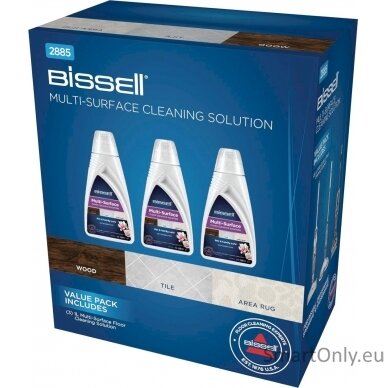 Bissell MultiSurface Detergent Trio Pack 1000 ml 1