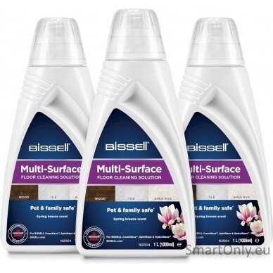 Bissell MultiSurface Detergent Trio Pack 1000 ml 2