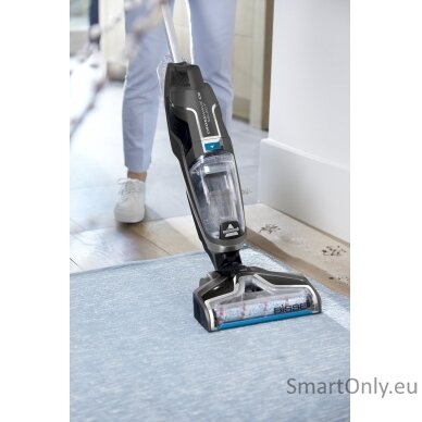 Bissell Vacuum Cleaner CrossWave C6 Cordless Select Cordless operating, Handstick, Washing function, 36 V, Operating time (max) 25 min, Black/Titanium/Blue, Warranty 24 month(s) 7