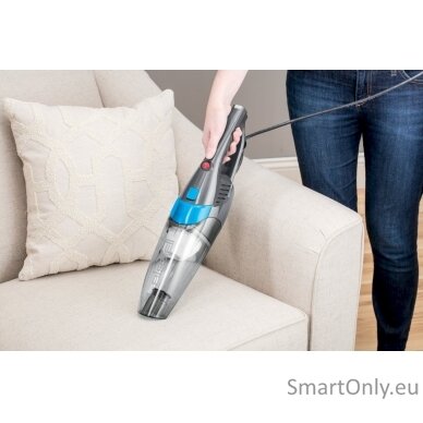 Bissell Vacuum Cleaner Featherweight Pro Eco Corded operating, Handstick and Handheld, 450 W, Operating radius 6 m, Blue/Titanium, Warranty 24 month(s) 2