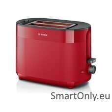 Bosch Compact Toaster | TAT2M124 MyMoment | Power 950 W | Number of slots 2 | Housing material Plastic | Red