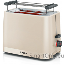 Bosch Compact Toaster | TAT3M127 MyMoment | Number of slots 2 | Housing material Plastic | Beige