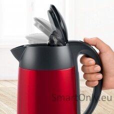 Bosch Kettle DesignLine TWK3P424 Electric 2400 W 1.7 L Stainless steel 360° rotational base Red