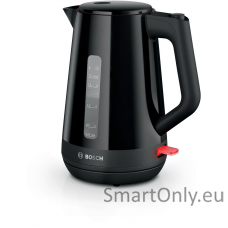 Bosch Kettle | TWK1M123 | Electric | 2400 W | 1.7 L | Plastic | 360° rotational base | Black