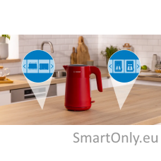 Bosch Kettle | TWK2M164 MyMoment | Electric | 2400 W | 1.7 L | Plastic | 360° rotational base | Red