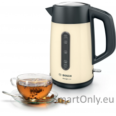 Bosch Kettle TWK4P437 Electric 2400 W 1.7 L Stainless steel Beige