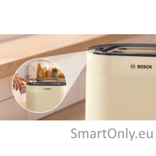 Bosch TAT2M127 MyMoment Compact toaster, 950 W, 2 slots, Beige