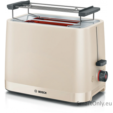 Bosch Compact Toaster | TAT3M127 MyMoment | Number of slots 2 | Housing material Plastic | Beige