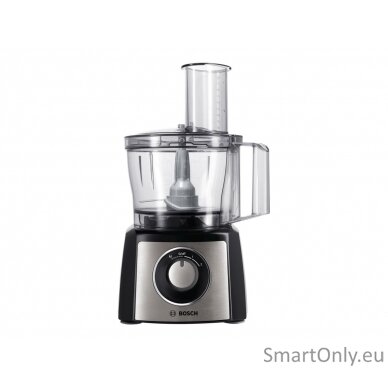 Bosch | Food Processor | MCM3401M | 800 W | Number of speeds 2 | Bowl capacity 2.3 L | Blender | Meat mincer | Black/Stainless steel 6