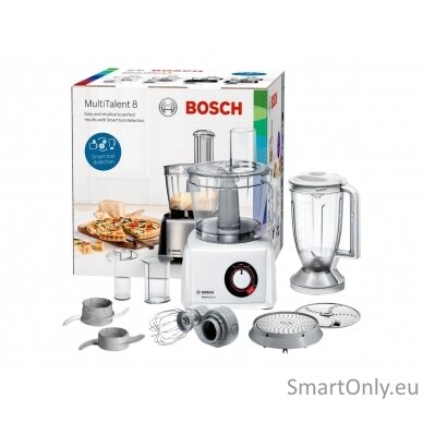 Bosch Food Processor MultiTalent 8 MC812W501 1000 W Number of speeds 2 Bowl capacity 3.9 L Blender White 1