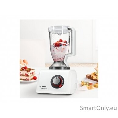 Bosch Food Processor MultiTalent 8 MC812W501 1000 W Number of speeds 2 Bowl capacity 3.9 L Blender White 3