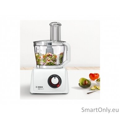 Bosch Food Processor MultiTalent 8 MC812W501 1000 W Number of speeds 2 Bowl capacity 3.9 L Blender White 4